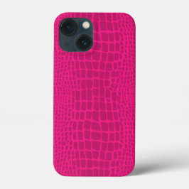 roze alligator bedrukt krokodilhuid Case-Mate iPhone case
