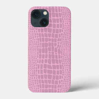roze alligator krokodilhuid Case-Mate iPhone case