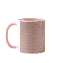 Roze alligator textuur print