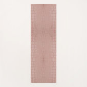 Roze Alligator Textuurprint Yogamat (Voorkant)