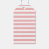 Roze Alligator Verjaardagsfeestje Favor Cadeaulabel (Achterkant)