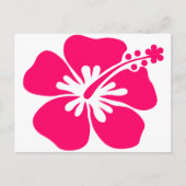 roze aloha - bloem briefkaart (Voorkant)