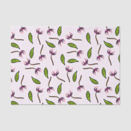 Roze als coupon B Tissuepapier