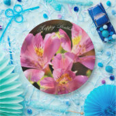 Roze Alstroemeria Lilly Papier Bord (Feest)