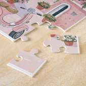 Roze Amalfi Legpuzzel (Zijkant)