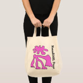 Roze Amoeba tas! Tote Bag (Voorkant (product))