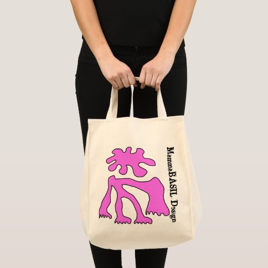 Roze Amoeba tas! Tote Bag (Voorkant (product))