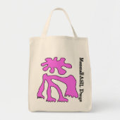 Roze Amoeba tas! Tote Bag (Voorkant)