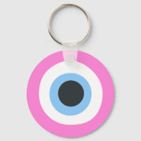 roze amulet gouden sleutelhanger 