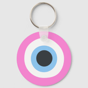 roze amulet gouden sleutelhanger 