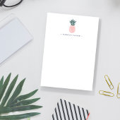 Roze anananas | Gepersonaliseerd Post-it® Notes
