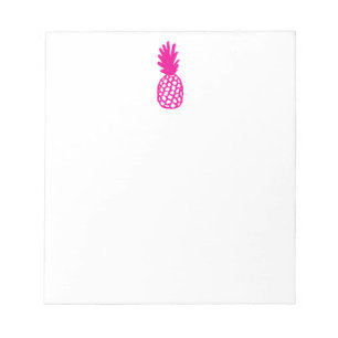 Roze anananas notitieblok