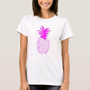 Roze anananas t-shirt