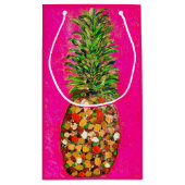 Roze Ananas Cadeautas (Achterkant)