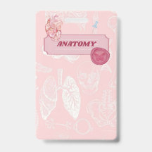 Roze anatomie medische student esthetisch ontwerp