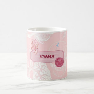 Roze anatomie medische student esthetisch ontwerp koffiemok