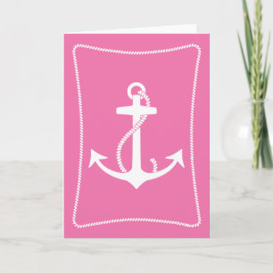 Roze Anchor Kaart
