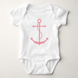 Roze Anchor Romper