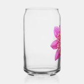 Roze Anemone Dahlia Bloom Bloemen Blikvorm Glas (Rechts)