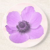 Roze Anemone Onderzetters (Voorkant)