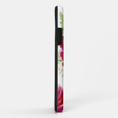 Roze Anemone Waterverf iPhone case (Achterkant/rechts)