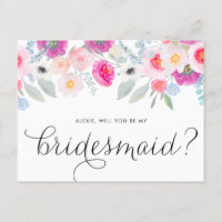 roze anemonen zullen je mijn Bridesmaid zijn