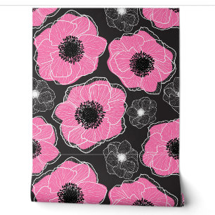Roze Anemones Wildflower G604 Behang