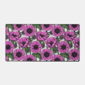 Roze anemontuin bureaumat (Voorkant)