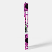 Roze anemontuin Case-Mate iPhone case (Achterkant / Links)