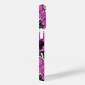 Roze anemontuin Case-Mate iPhone case (Achterkant / Rechts)