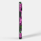 Roze anemontuin iPhone hoesje (Rechterkant)