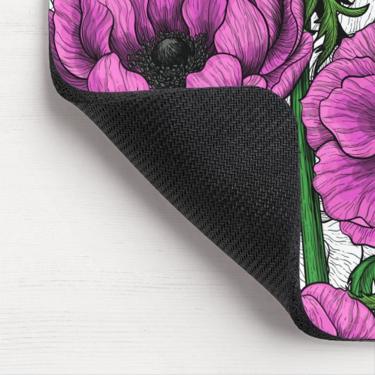 Roze anemontuin muismat (Hoek)