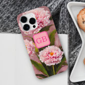roze anjer, bleekselolie Case-Mate iPhone case