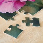 Roze Anjer Bloem Natuur Puzzel Legpuzzel (Zijkant)