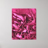 Roze anjer canvas afdruk (Voorkant)