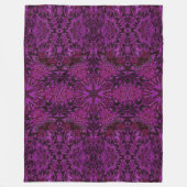 Roze anjer fleece deken (Voorkant)