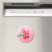 Roze anjer magneet (Insitu (Vaatwasser))