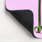 Roze anjer muismat (Hoek)