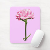 Roze anjer muismat (Met muis)