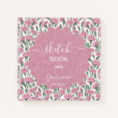 Roze Anjer Notitieboek (Voorkant)