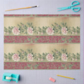 Roze anjerbloemen  ephematroon tissuepapier (Craft)