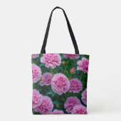 Roze Anjers Afbeelding Nr. 2 Tote Tas (Achterkant)