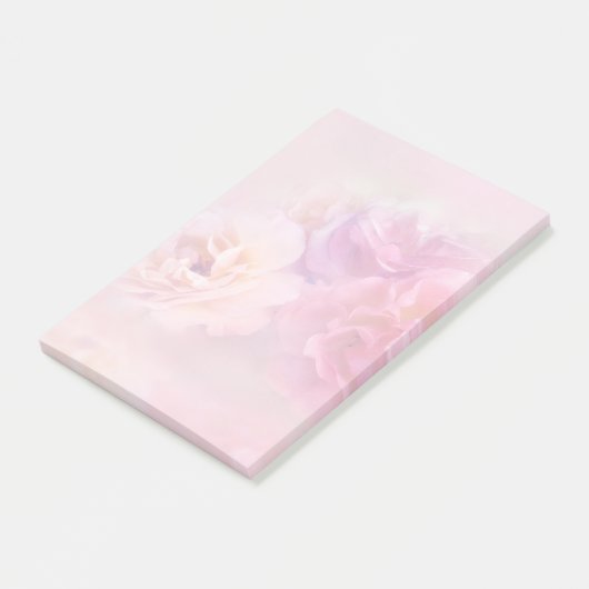  roze anjers stijlvolle fotografie post-it® notes (Schuin)