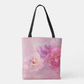  roze anjers stijlvolle fotografie tote bag (Achterkant)