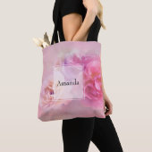  roze anjers stijlvolle fotografie tote bag (Dichtbij)