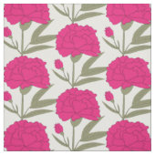 Roze anjers stof (Swatch)