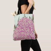 Roze anjers tote bag (Dichtbij)