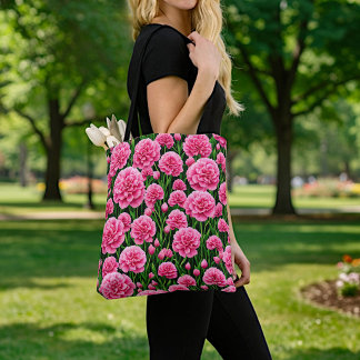 Roze Anjers Tote Tas