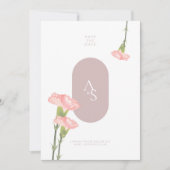 Roze anjerventilator met roze thema Weddenschap In Kaart (Voorkant)