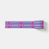 Roze anker- en neusbanden grosgrain lint (Voorkant)